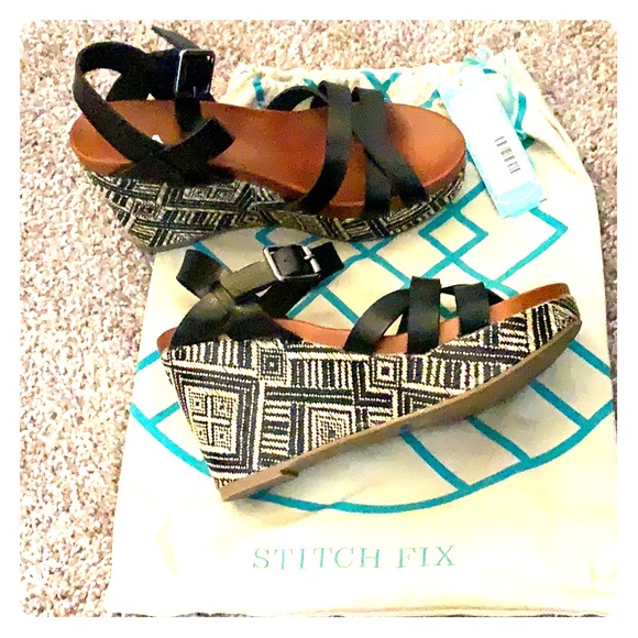 MIA - Darnell Novelty Wrap Wedges - Picture 1 of 5